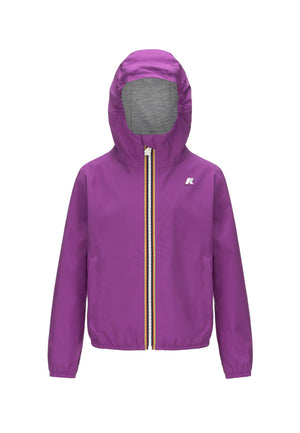 ViaMonte Shop | K-Way giubbino P.Lily viola bambina in tessuto tecnico