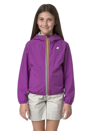 ViaMonte Shop | K-Way giubbino P.Lily viola bambina in tessuto tecnico