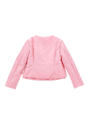 ViaMonte Shop | Monnalisa giacca rosa bambina in tessuto tecnico