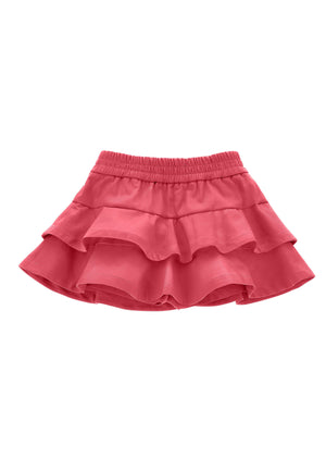 ViaMonte Shop | Monnalisa gonna fucsia bambina in cotone