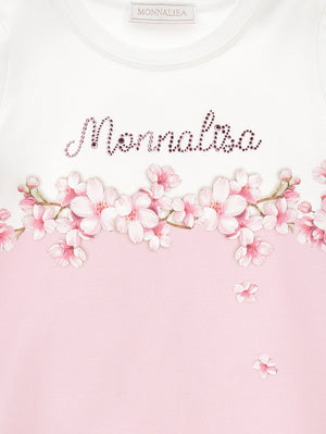 ViaMonte Shop | Monnalisa t-shirt rosa bambina in cotone