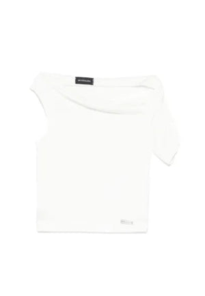 ViaMonte Shop | Monnalisa t-shirt bianca bambina in cotone