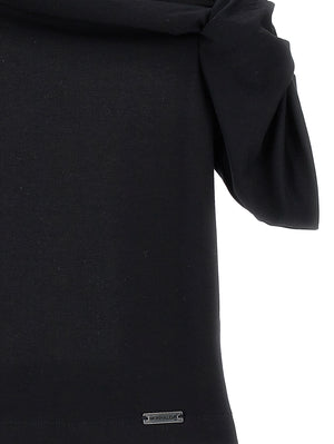 ViaMonte Shop | Monnalisa t-shirt nera bambina in cotone