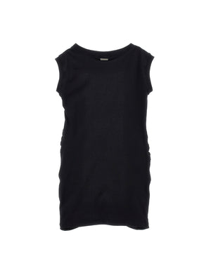 ViaMonte Shop | Monnalisa vestito nero bambina in cotone