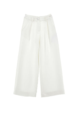 ViaMonte Shop | Monnalisa pantalone bianco bambina