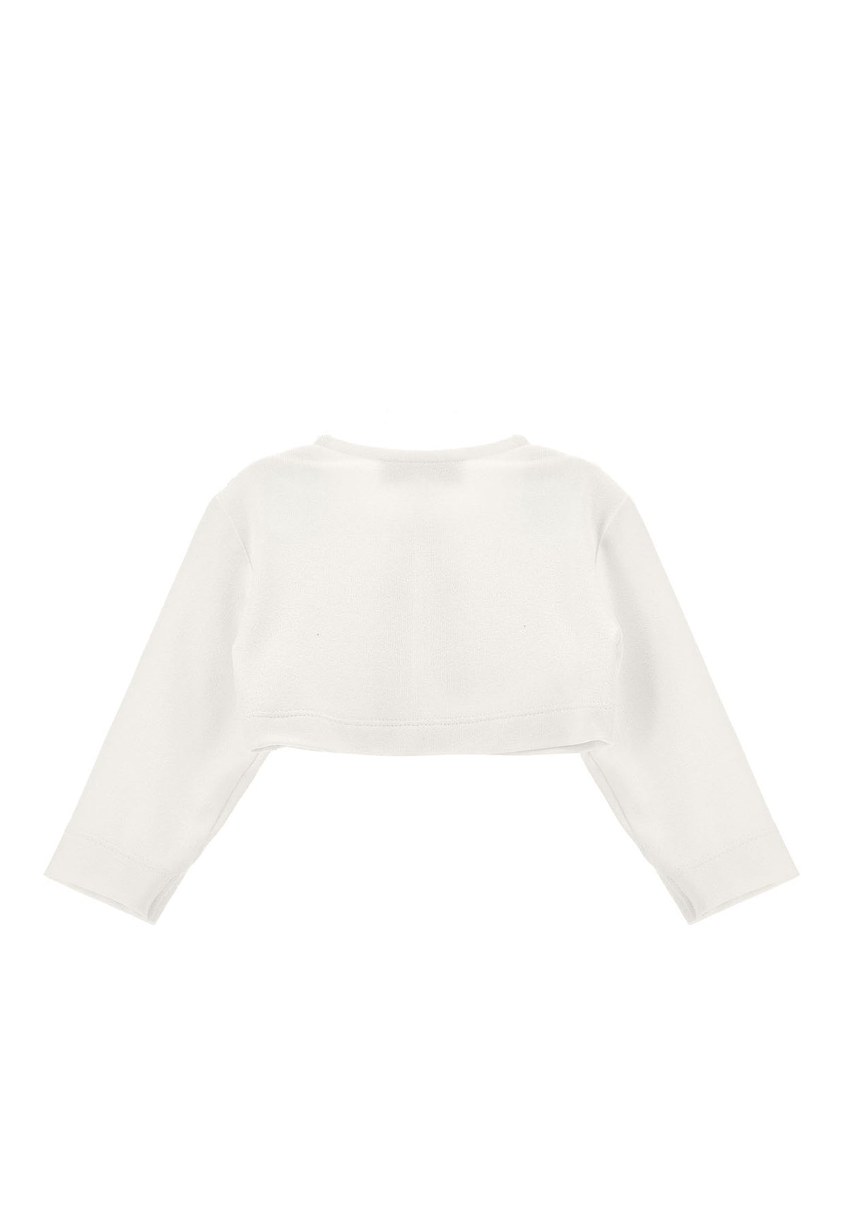 ViaMonte Shop | Monnalisa maglia cardigan bianco neonata in viscosa