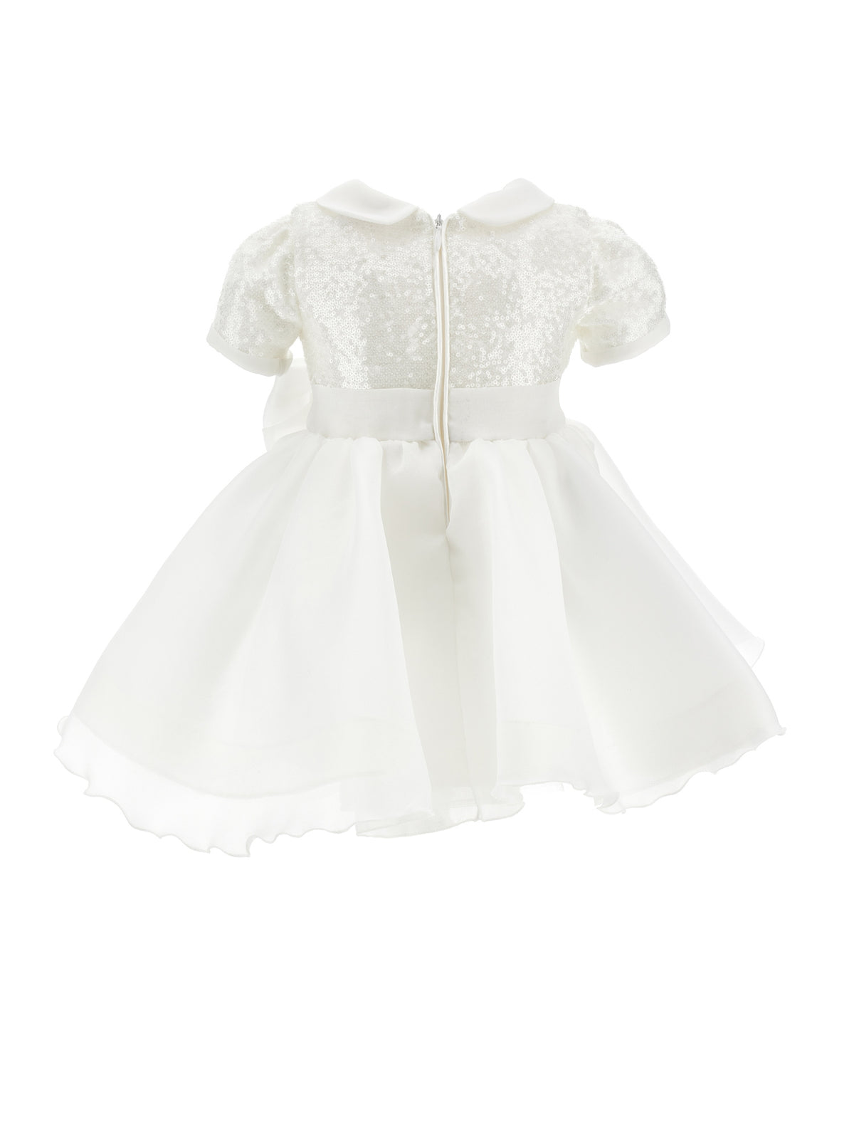 ViaMonte Shop | Monnalisa vestito bianco neonata