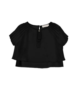 ViaMonte Shop | Monnalisa top nero bambina