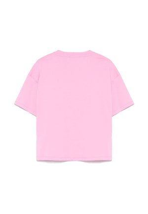 ViaMonte Shop | MSGM t-shirt rosa bambina in cotone