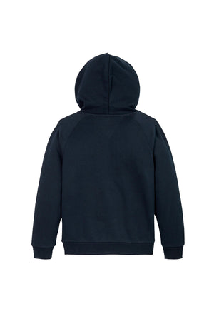 Tommy Hilfiger felpa blu bambino in cotone
