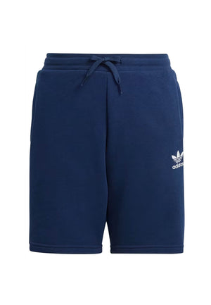 Bermuda sportivo bambino Adidas blu in cotone | ViaMonte Shop
