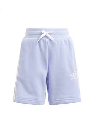 Completo bambina Adidas bianco/lilla in cotone | ViaMonte Shop