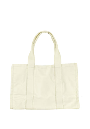 Borsa bambina Barrow panna in canvas | ViaMonte Shop