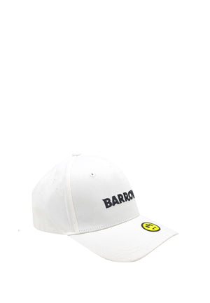 Cappello bambino Barrow bianco in cotone | ViaMonte Shop