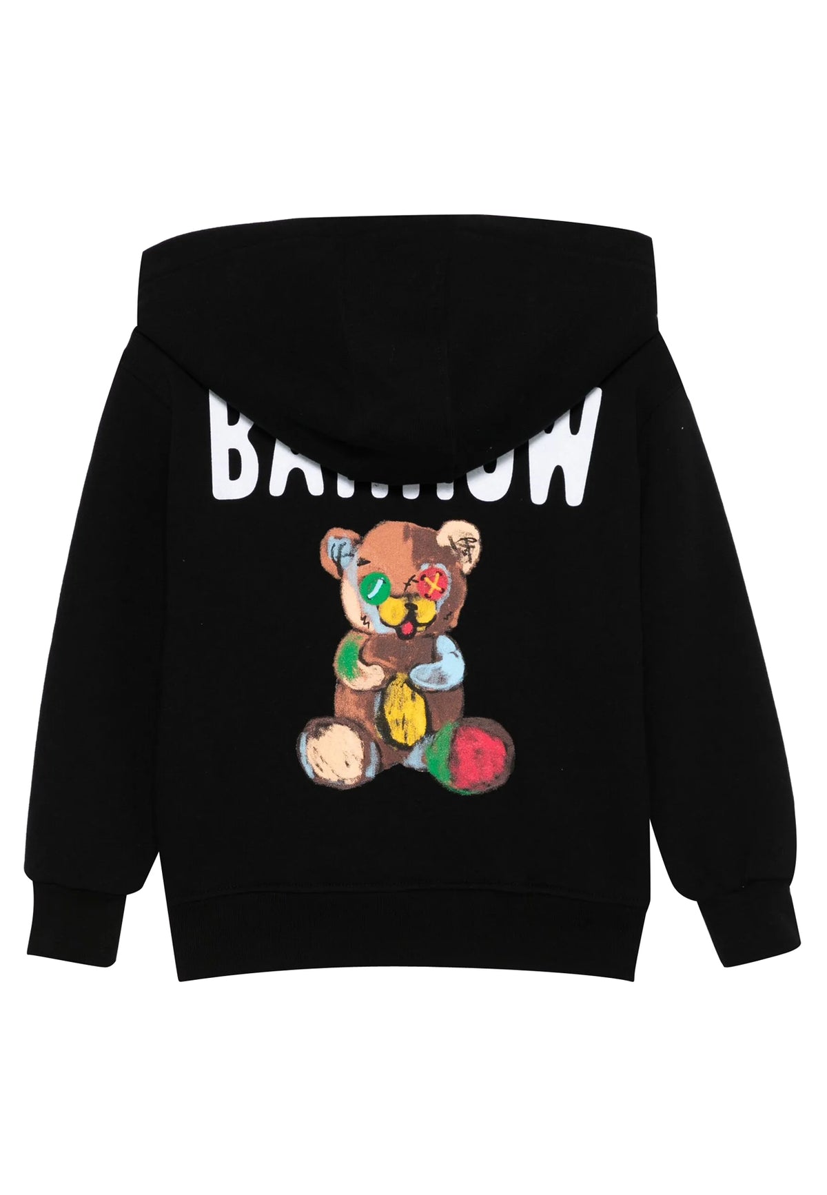 Felpa bambino Barrow nera in cotone | ViaMonte Shop