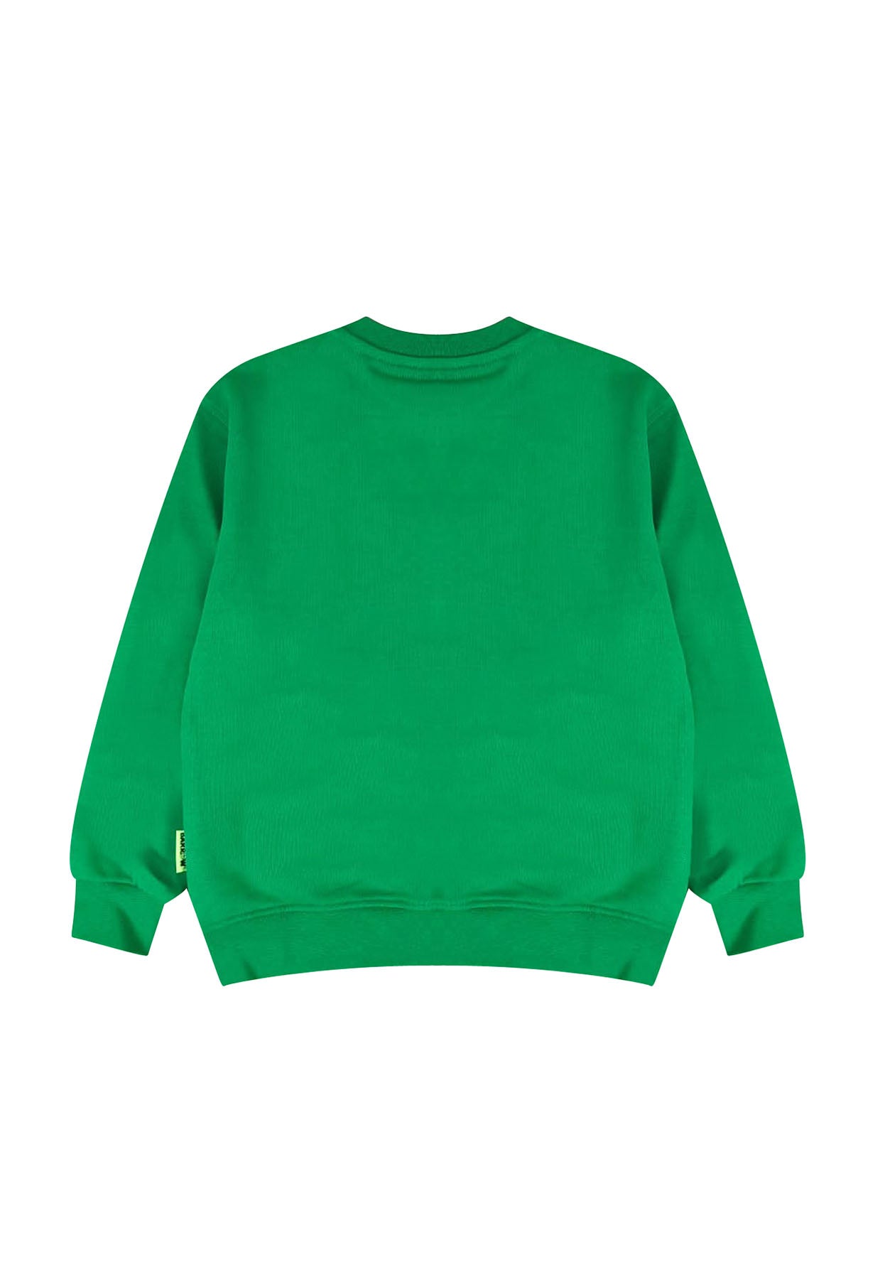 Felpa bambino Barrow verde in cotone | ViaMonte Shop