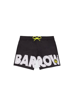 Costume bambino Barrow kids nero in nylon | ViaMonte Shop