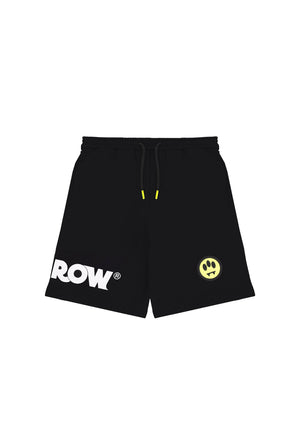 Bermuda bambino Barrow kids nero in cotone | ViaMonte Shop