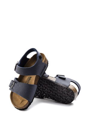 Sandalo bambino Birkenstock New York kids blu | ViaMonte Shop