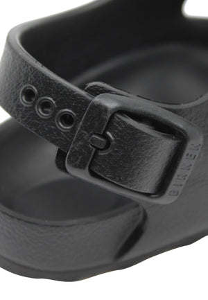 Sandalo bambino Birkenstock Milano nero | ViaMonte Shop