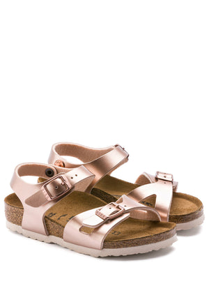 Sandali bambina Birkenstock Rio kids electric metallic copper | ViaMonte Shop