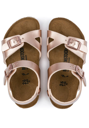 Sandali bambina Birkenstock Rio kids electric metallic copper | ViaMonte Shop