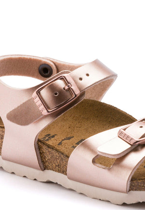 Sandali bambina Birkenstock Rio kids electric metallic copper | ViaMonte Shop