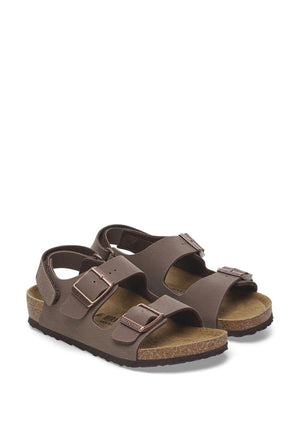 Sandalo bambino Birkenstock Milano AS kids marrone | ViaMonte Shop