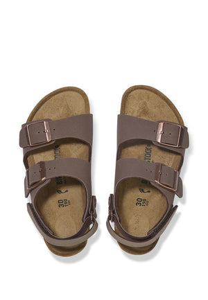 Sandalo bambino Birkenstock Milano AS kids marrone | ViaMonte Shop