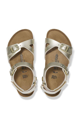 Sandali bambina Birkenstock Rio AS Kids electric metallic gold | ViaMonte Shop