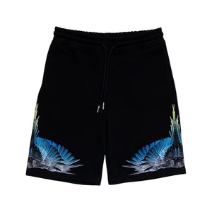 Bermuda bambino County of Milan kids nero in cotone | ViaMonte Shop