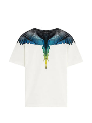 T-shirt bambino County of Milan kids panna in cotone | ViaMonte Shop