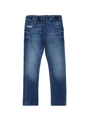 Jeans bambino Diesel blu in denim | ViaMonte Shop