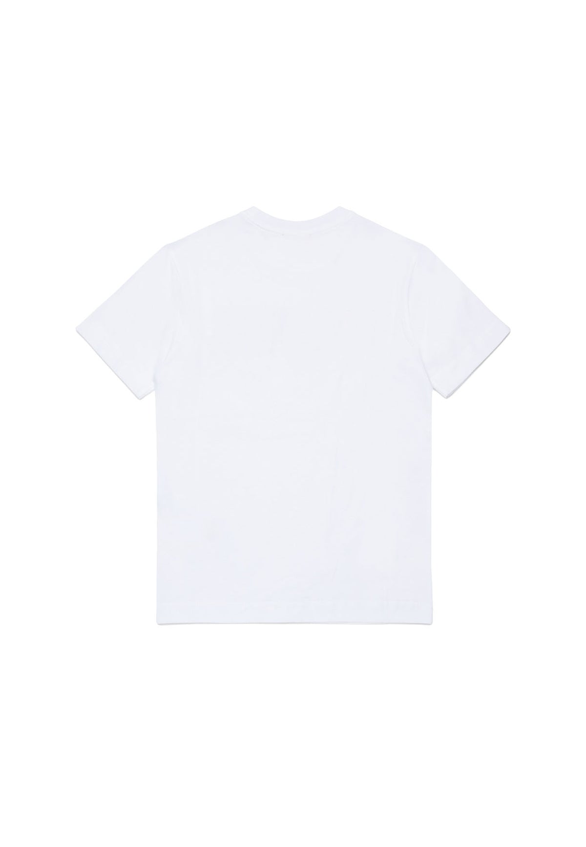 T-shirt bambino Diesel bianca in cotone | ViaMonte Shop