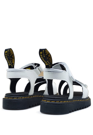 Sandali bambina Dr Martens bianchi in pelle | ViaMonte Shop