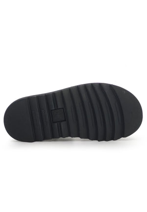 Sandali bambina Dr. Martens Vossie nero in pelle | ViaMonte Shop