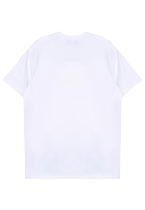 T-shirt bambino Dsquared2 bianca in cotone | ViaMonte Shop
