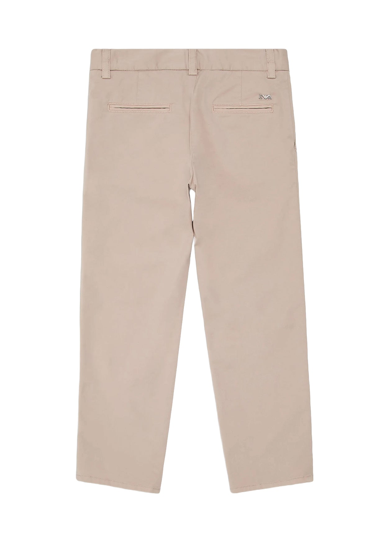 Pantalone bambino Emporio Armani beige in cotone | ViaMonte Shop