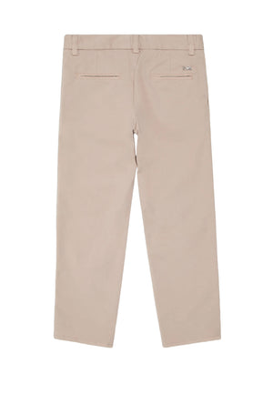 Pantalone bambino Emporio Armani beige in cotone | ViaMonte Shop