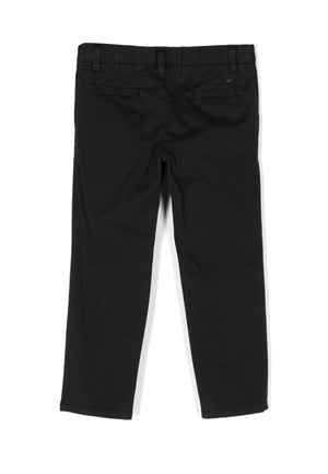 Pantalone bambino Emporio Armani blu in cotone | ViaMonte Shop