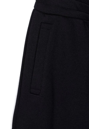 Pantalone sportivo bambino Emporio Armani nero in modal | ViaMonte Shop