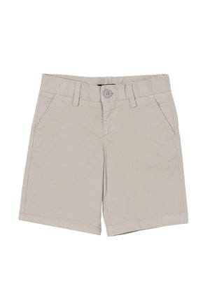 Bermuda bambino Emporio Armani beige in cotone | ViaMonte Shop