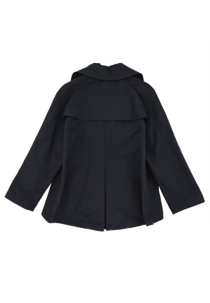 Trench bambina Fay doppiopettto blu in misto cotone | ViaMonte Shop