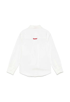 Camicia bambino Fay bianca in cotone | ViaMonte Shop