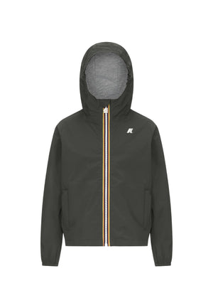 Giubbino bambino K-Way P.Jake stretch verde in nylon | ViaMonte Shop