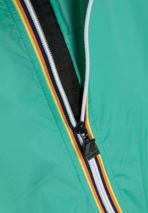 Giubbino bambino K-Way Le Vrai 3.0 Claude green marine in nylon | ViaMonte Shop