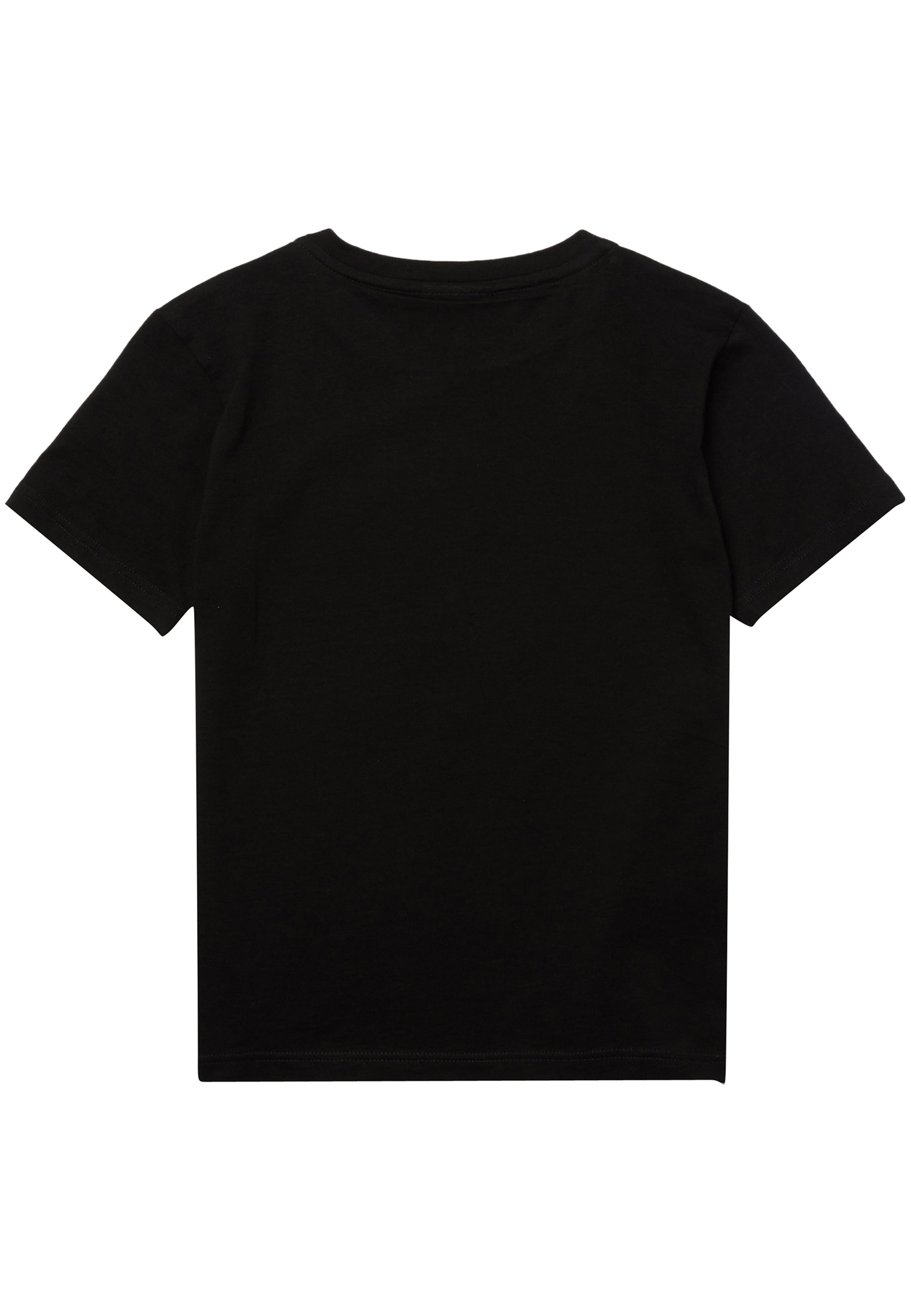 T-shirt bambino Lacoste nera in jersey di cotone | ViaMonte Shop