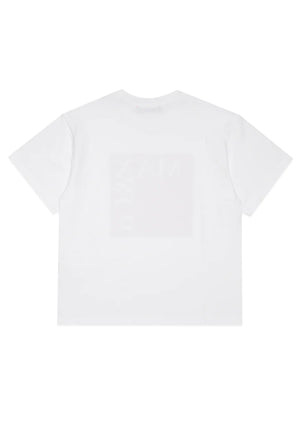 T-shirt bambina Max&Co bianca/rosa in cotone | ViaMonte Shop