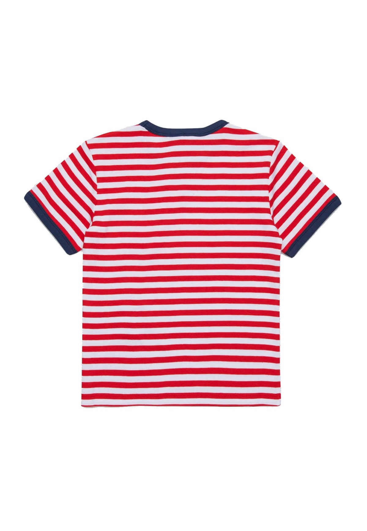 T-shirt bambina Max&Co bianca/rossa in cotone | ViaMonte Shop