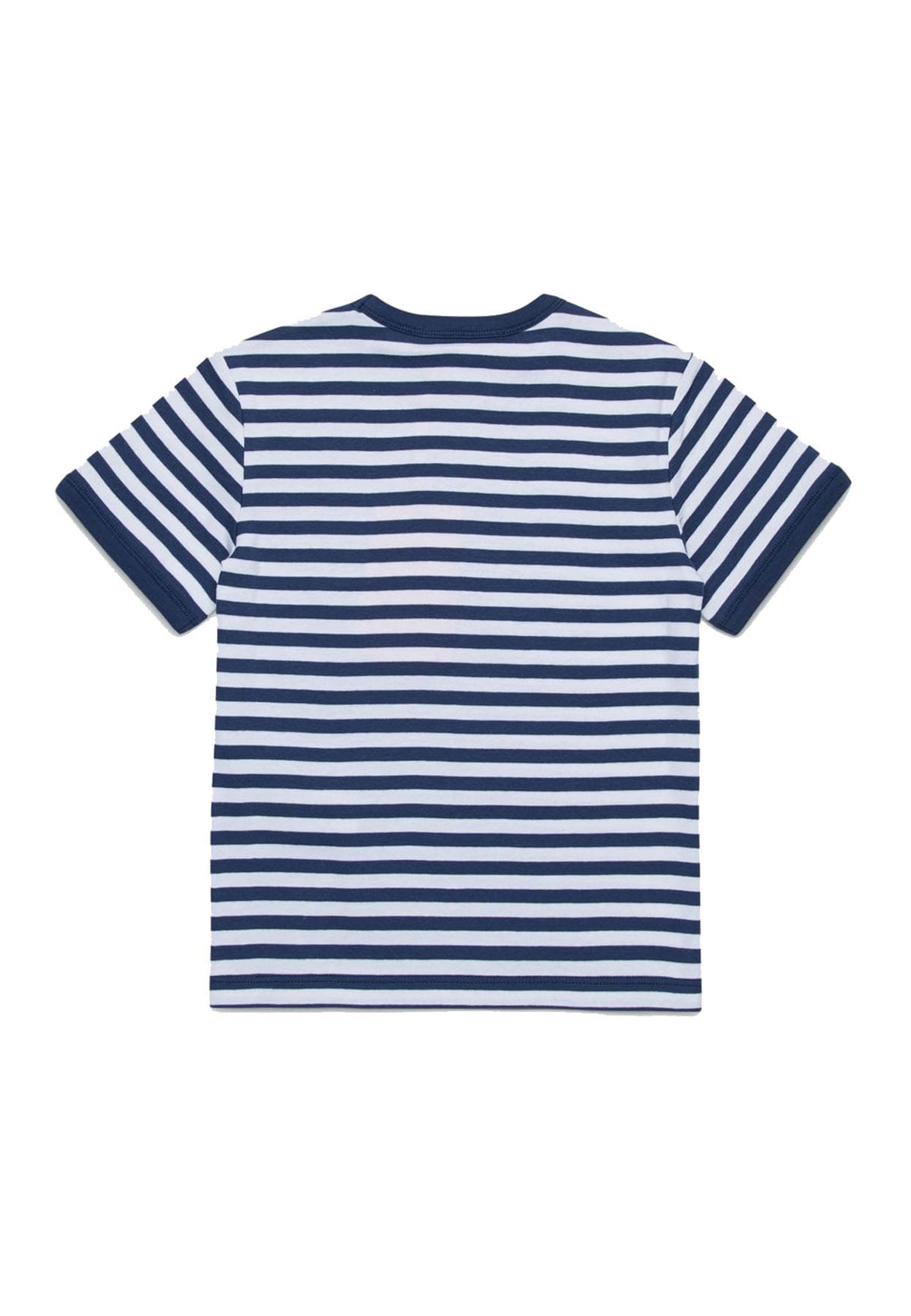 T-shirt bambina Max&Co bianca/blu in cotone | ViaMonte Shop